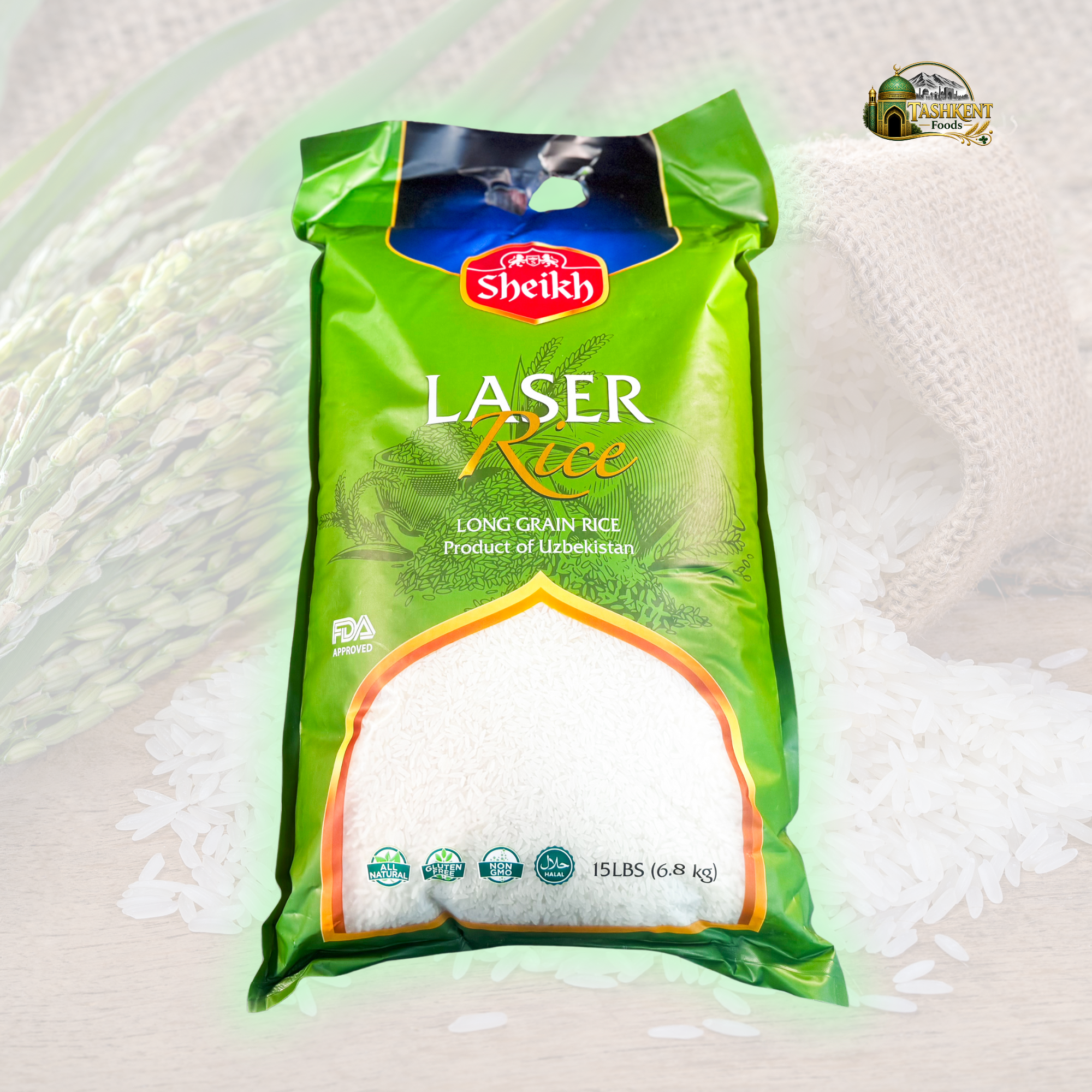 Laser Long-Grain Rice (15 LB)