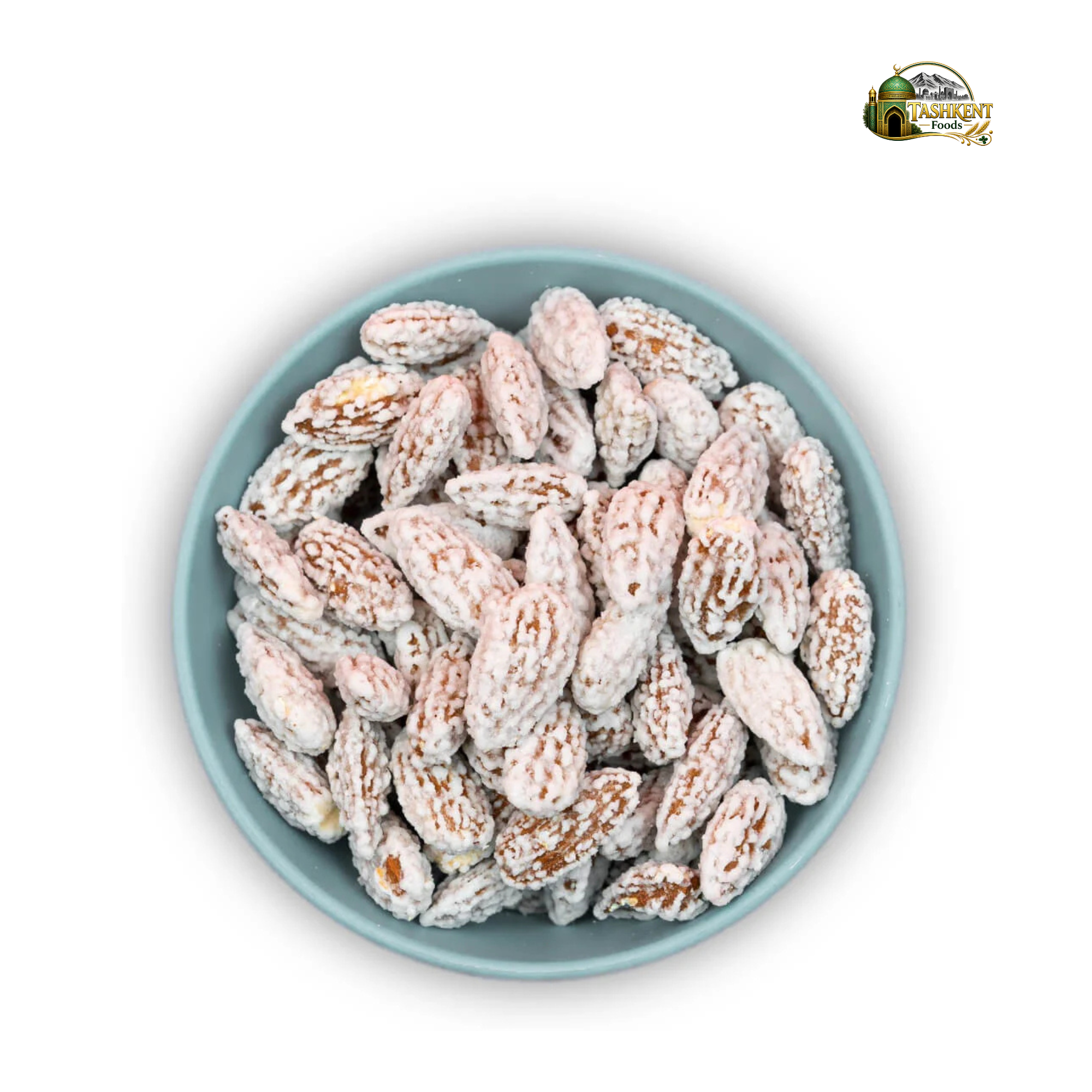 Uzbek Sugar-Coated Almonds – Sweet & Crunchy (0.50 Lb)